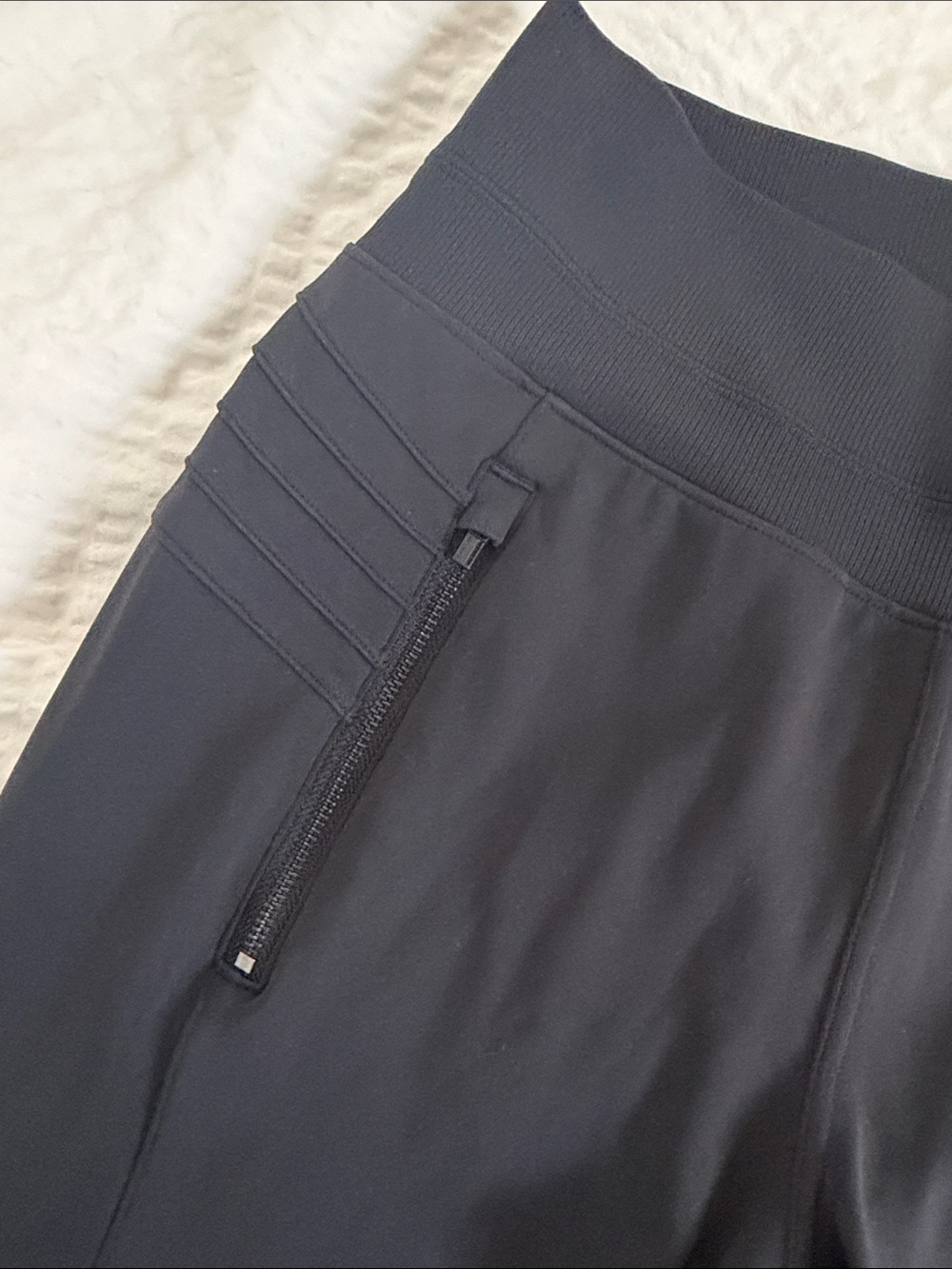 Athleta Black High-Rise Venice Moto Joggers - Picture 6 of 11